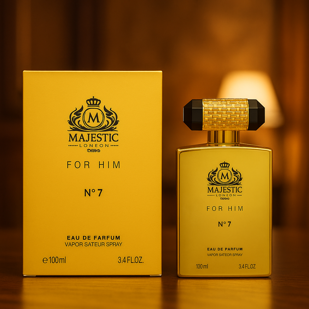Eau de Parfum Majestic For Him No.7 Herrenduft Hergestellt in England 100 ml