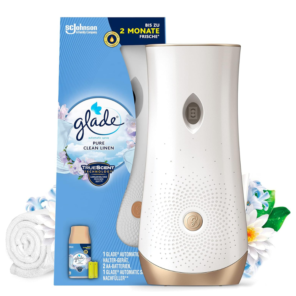 Glade Automatic Spray, Starter inkl. Nachfüller, Lufterfrischer 269 ml