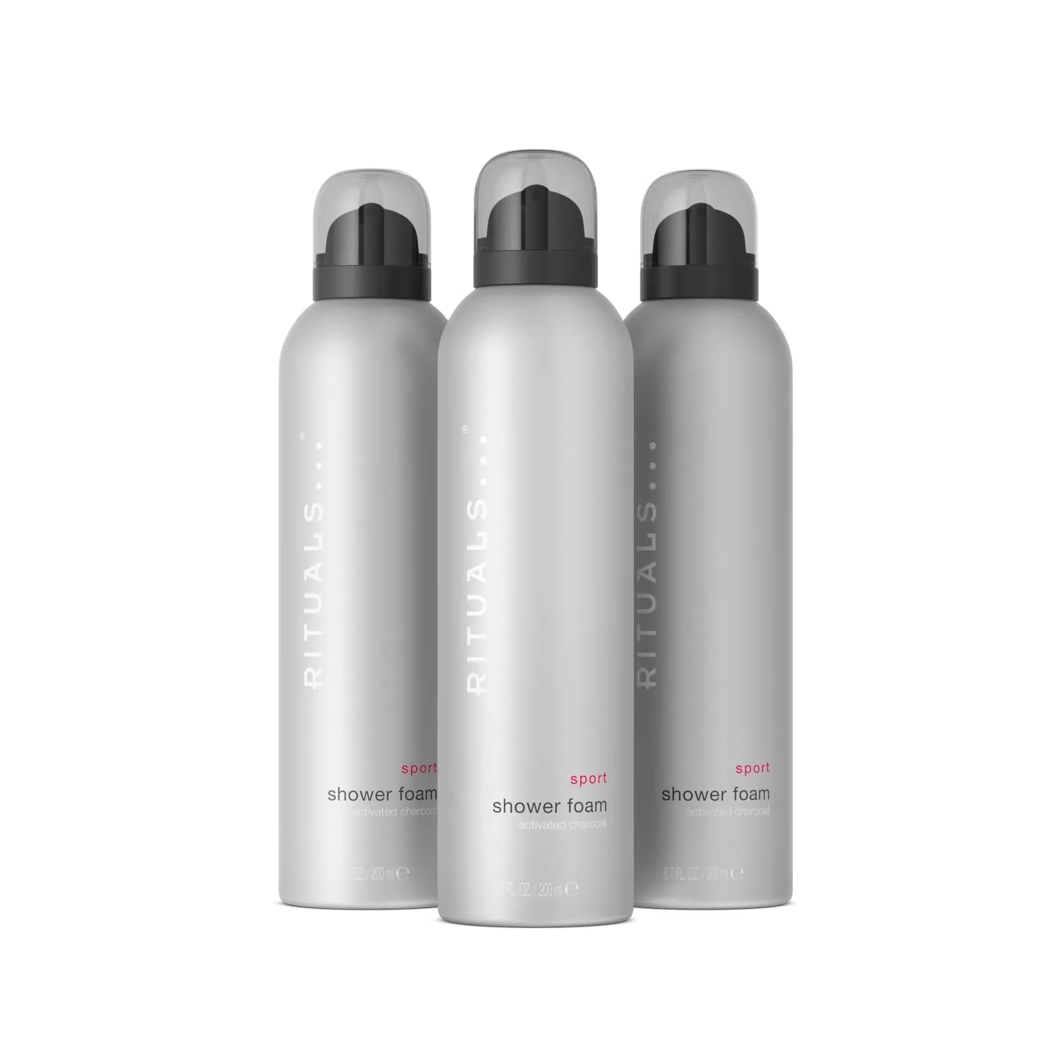 RITUALS Sport Vorteilspack mit 3 x Duschschaum Vorteilspack 3 x 200 ml