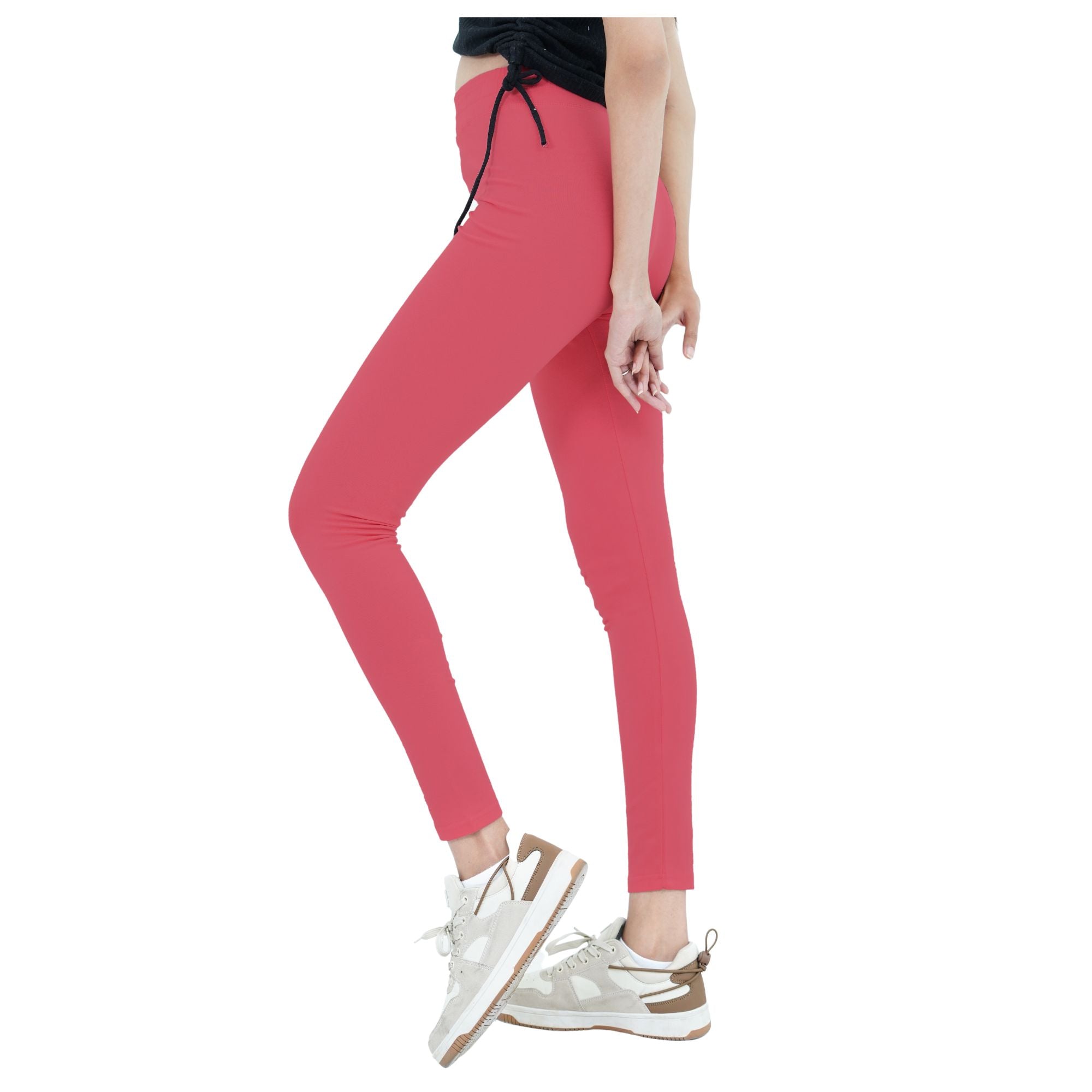 Damen Leggings aus 100% Baumwolle Pink