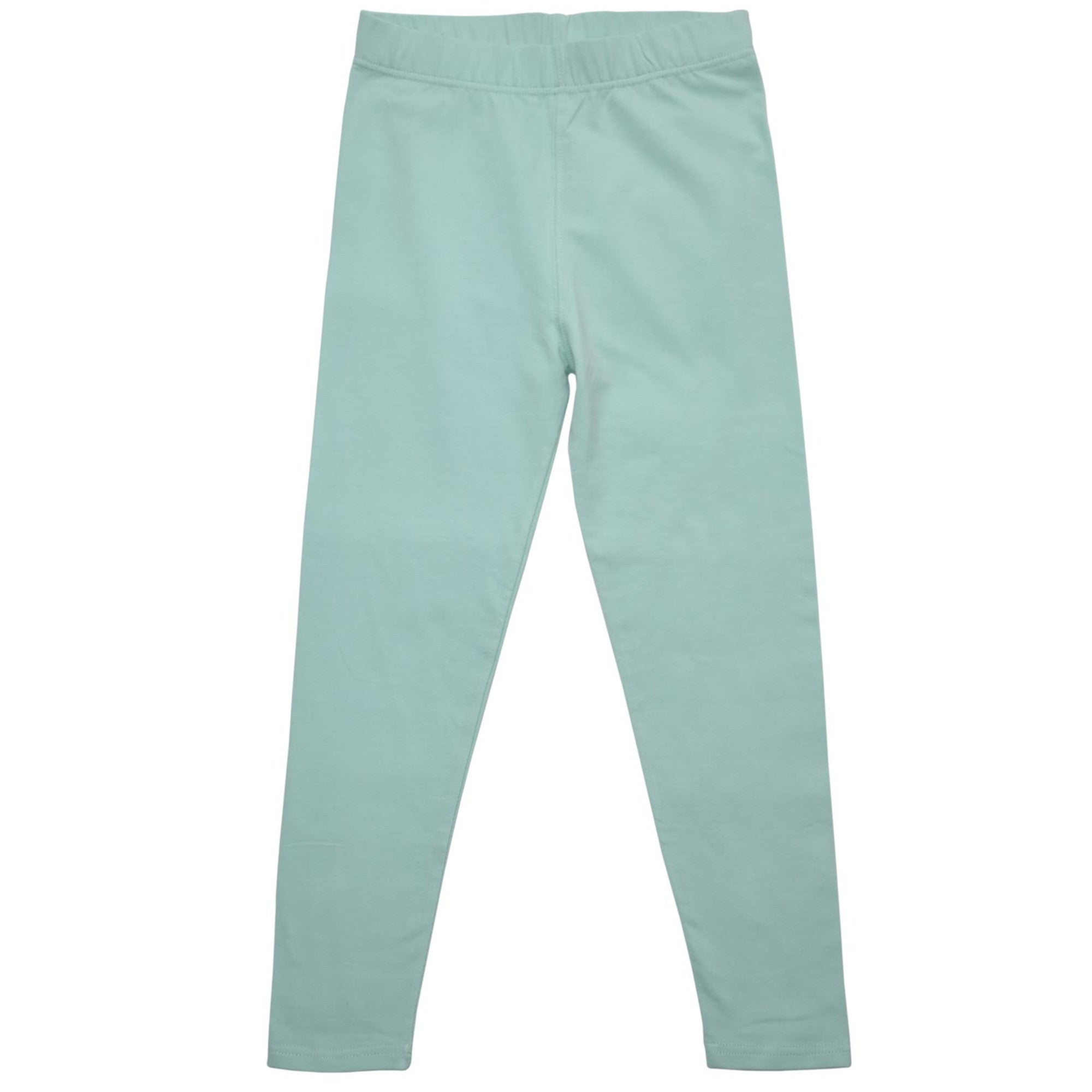 Mädchen Leggings Türkisgrün Baumwolle