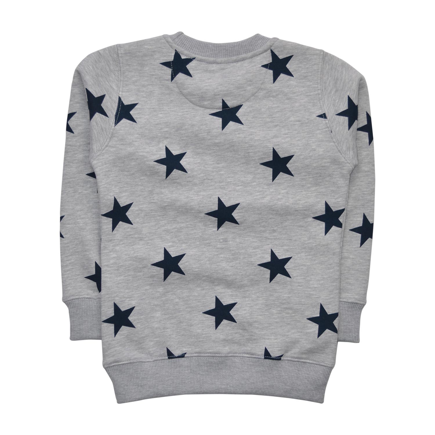 Jungen Sweatshirt Grau Sterne