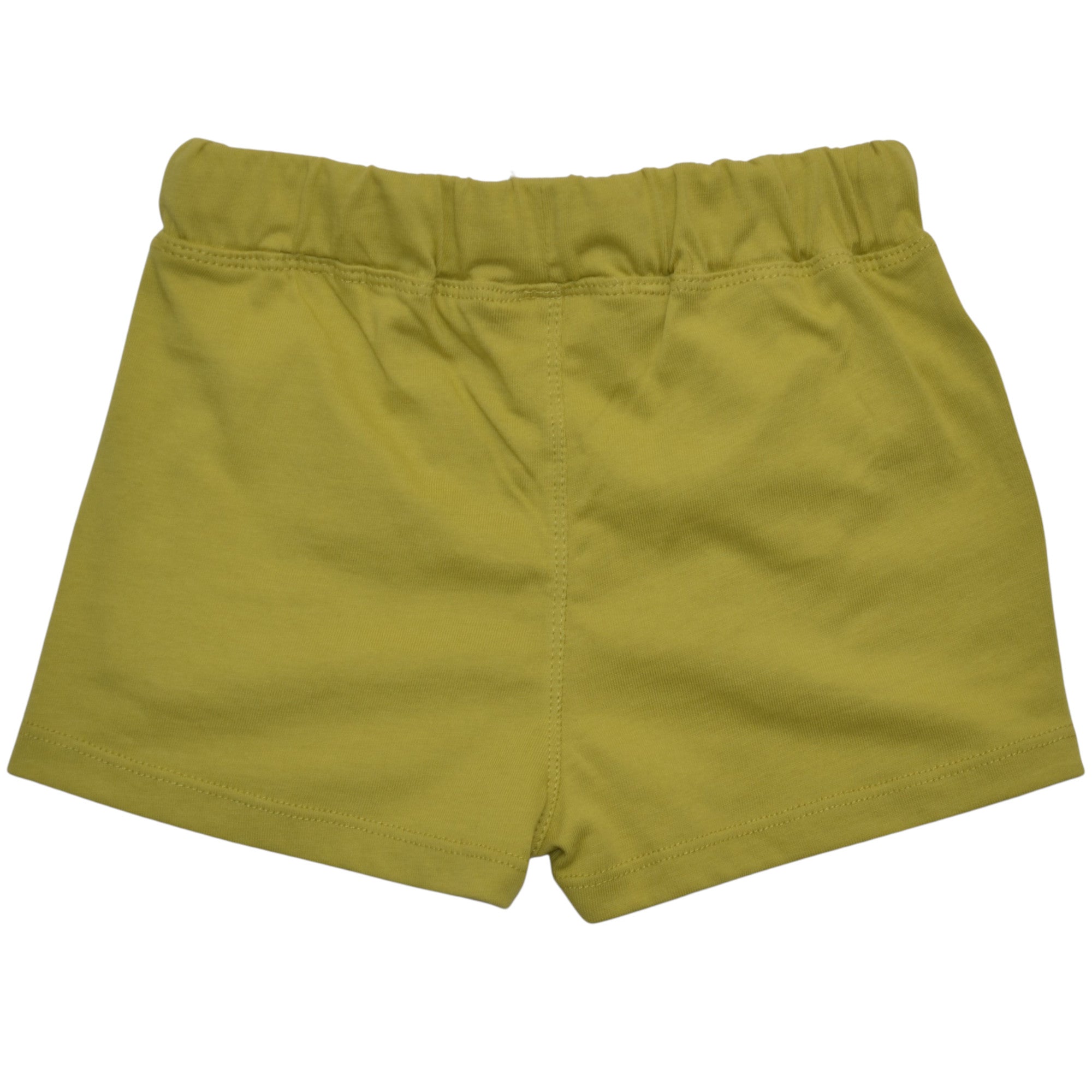 Mini-Mädchen Shorts Baby Shorts Olivegrün Fisch Stickerei