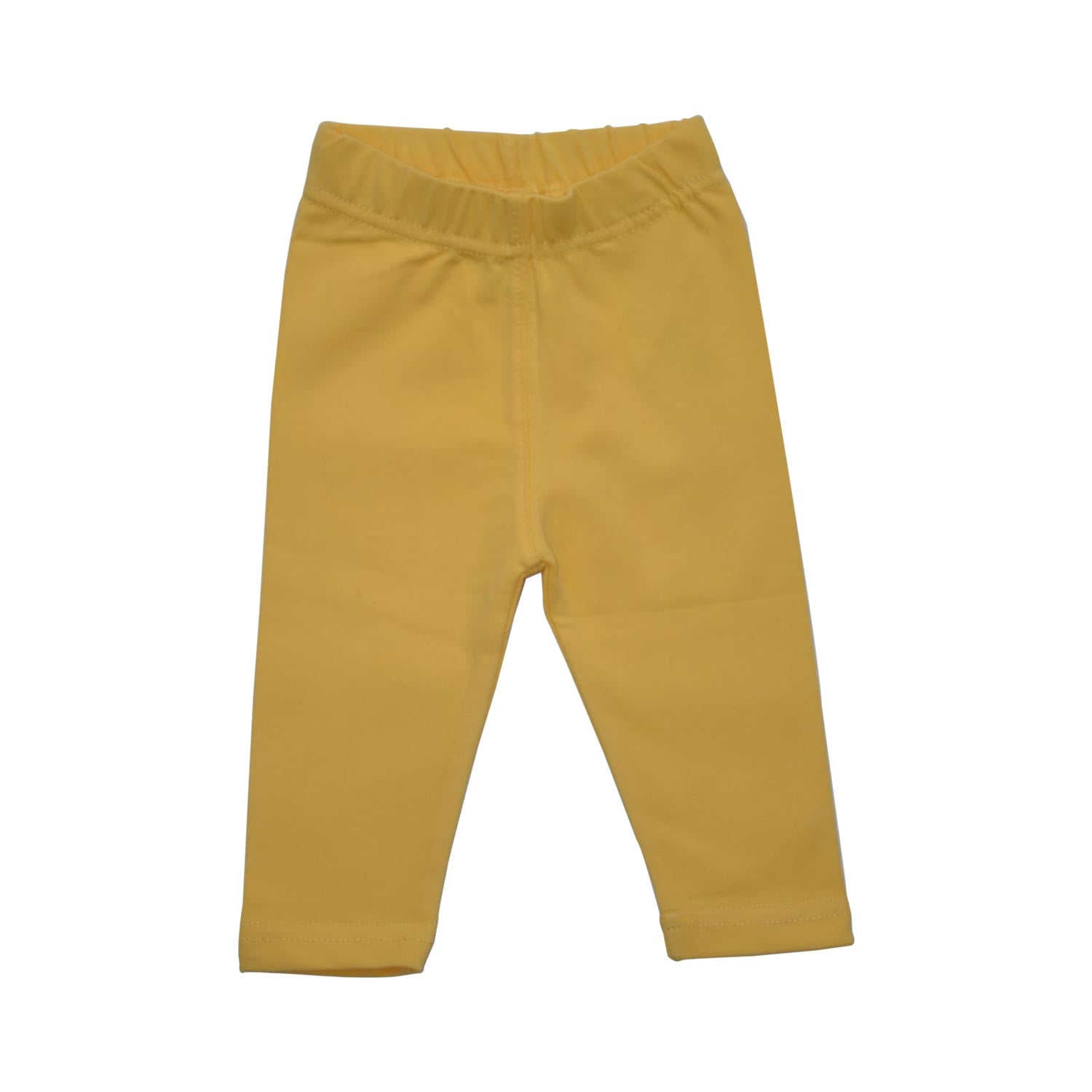 Mini-Mädchen Legging Gelb Baumwolle