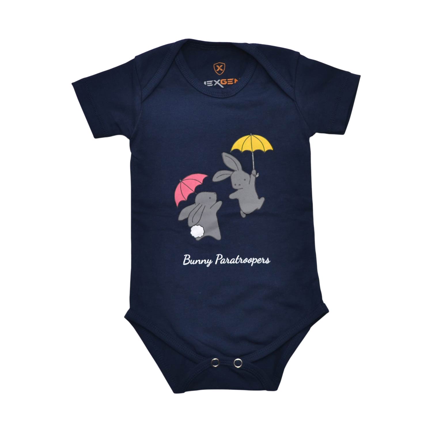 Mini-Mädchen Strampeln Lycra Jersey Blau