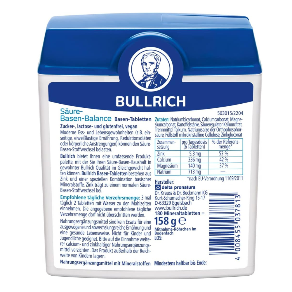 Bullrich Säure-Basen-Balance Basentabletten