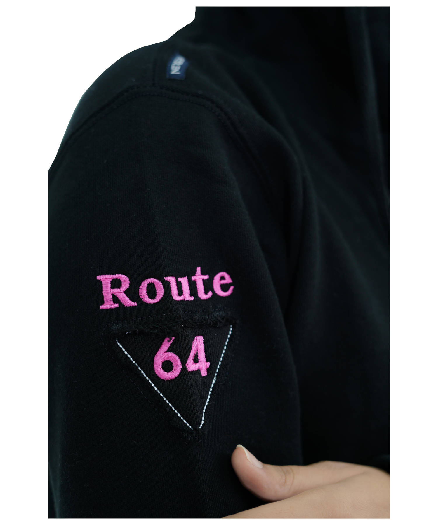 Damen Kapuzensweatjacke Hoodie mit Reißverschluss Lila