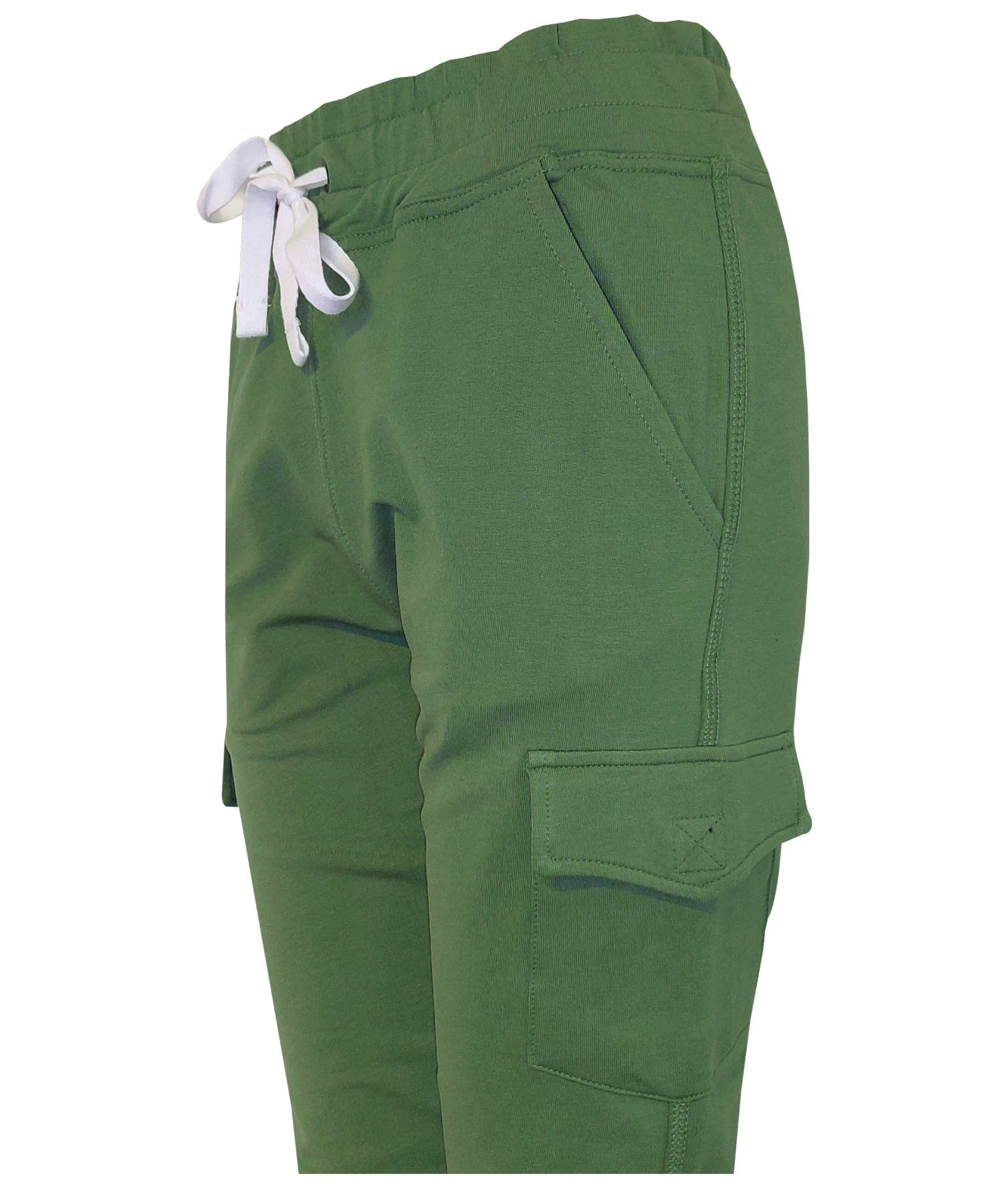 Damen Jogginghose Avocardo mit Seitentaschen aus Baumwolle Slim Fit