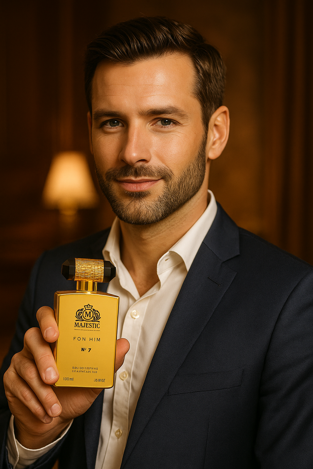 Eau de Parfum Majestic For Him No.7 Herrenduft Hergestellt in England 100 ml